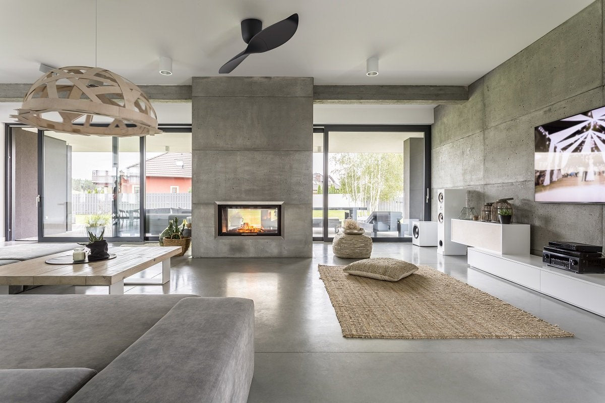 Aeratron Ceiling Fan Modern Living Room